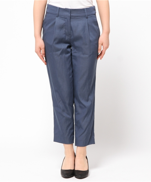 NATURAL BEAUTY BASIC（ナチュラルビューティーベーシック）の「クロップドパンツ（その他パンツ・レディース・ネイビー/ベージュ・MEDIUM/X-SMALL/LARGE/SMALL）」の3枚目の写真