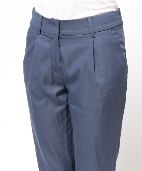 NATURAL BEAUTY BASIC（ナチュラルビューティーベーシック）の「クロップドパンツ（その他パンツ・レディース・ネイビー/ベージュ・MEDIUM/X-SMALL/LARGE/SMALL）」の6枚目の写真