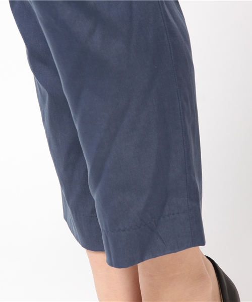 NATURAL BEAUTY BASIC（ナチュラルビューティーベーシック）の「クロップドパンツ（その他パンツ・レディース・ネイビー/ベージュ・MEDIUM/X-SMALL/LARGE/SMALL）」の9枚目の写真