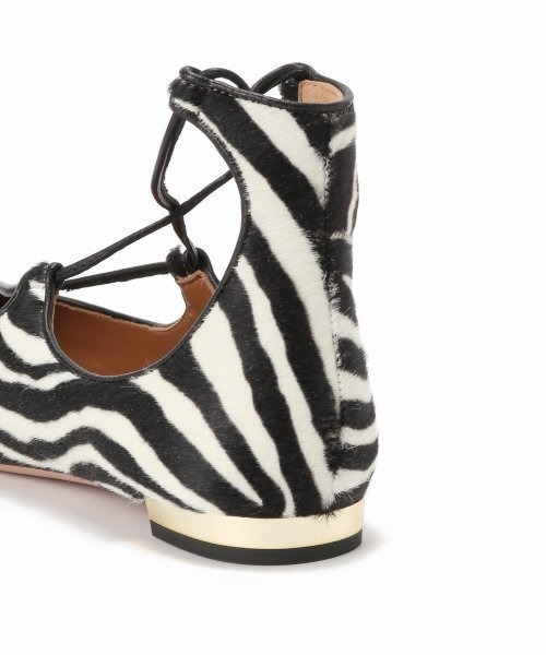 Deuxieme Classe（ドゥーズィエムクラス）の「*AQUAZZURA Race up Ballet Shoes◆（バレエシューズ・レディース・ホワイト・36/37/35）」の7枚目の写真