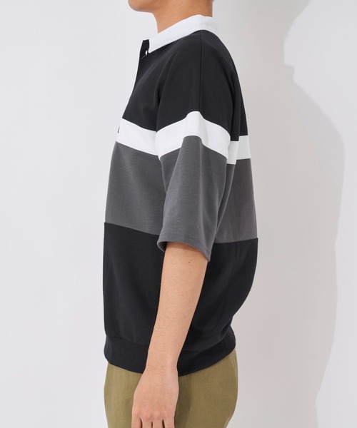 FILA フィラ ストライプポロシャツ M フィラFILA ストライプ ポロシャツ(サイズL) ボルグ - メルカリ