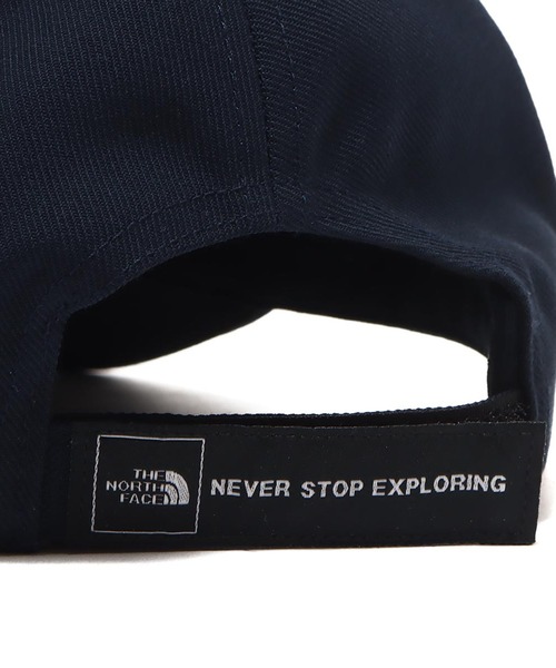 THE NORTH FACE(ザノースフェイス)の「THE NORTH FACE SQUARE LOGO CAP / ザ・ノース・フェイス スクエア ロゴ キャップ(キャップ・メンズ・イエロー/ネイビー/ブラウン/オリーブ/オレンジ/ブラック・FREE)」の7枚目の写真