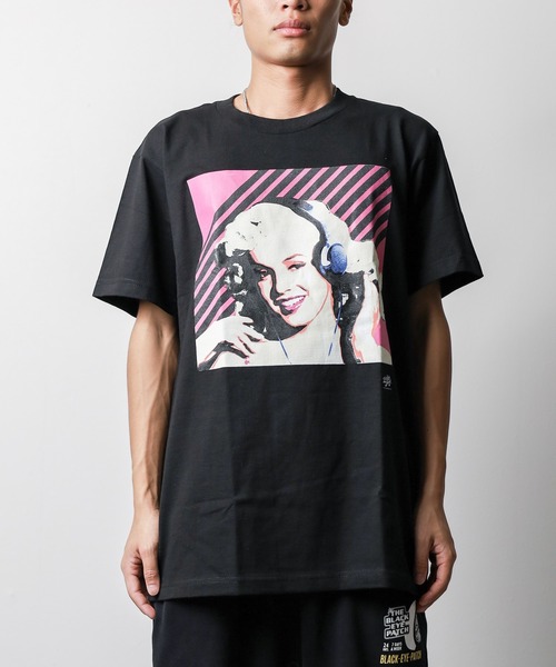 Mag.(マグ)の「【Radio Days】MARILYN MONROE S/S TEE マリリンモンロー プリントTシャツ(Tシャツ/カットソー・メンズ・ブラック/ホワイト・MEDIUM/LARGE)」の7枚目の写真