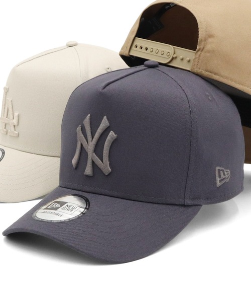 NEW ERA（ニューエラ）の「ニューエラキャップ 9FORTY D-Frame MLB ONSPOTZ別注（キャップ・メンズ・ブラック×ブラック/ブラック/ベージュ/ブラウン/グレー/ストーン/ホワイト系その他/グレー系その他/ブラウン系その他/ベージュ系その他・FREE）」の5枚目の写真