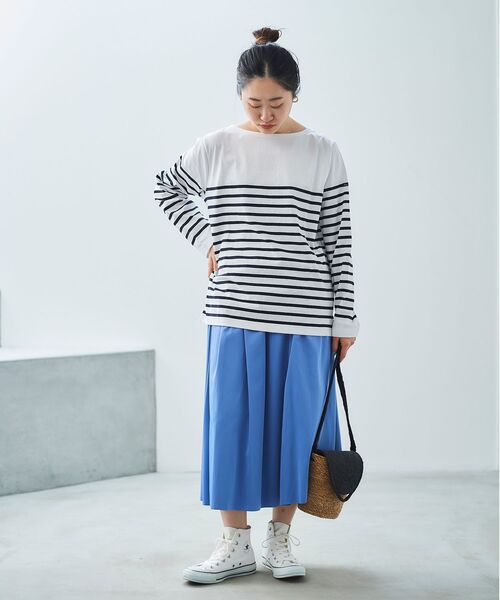 le.coeur blanc(ルクールブラン)の「リバーシブルタフタギャザースカート(スカート・レディース・パープル/イエロー/ブルー・38/36)」の10枚目の写真