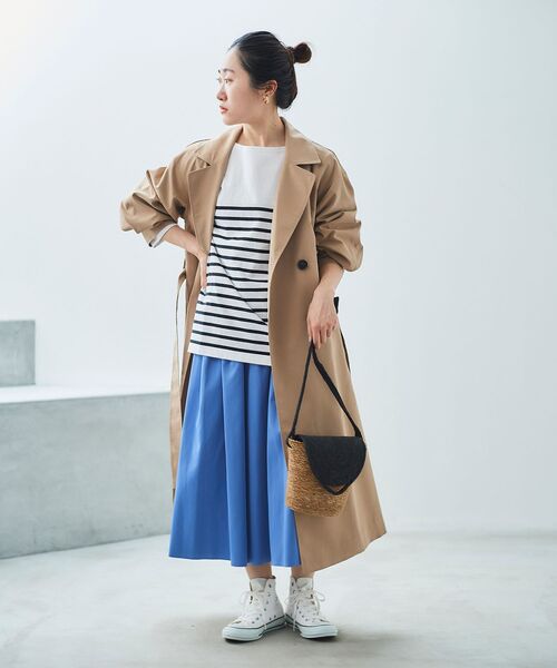 le.coeur blanc(ルクールブラン)の「リバーシブルタフタギャザースカート(スカート・レディース・パープル/イエロー/ブルー・38/36)」の11枚目の写真