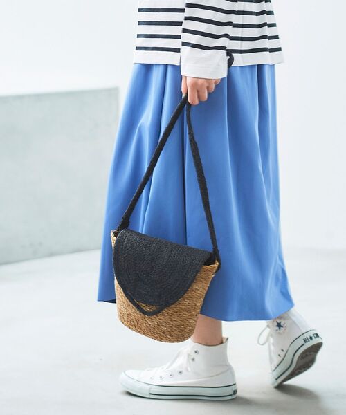 le.coeur blanc(ルクールブラン)の「リバーシブルタフタギャザースカート(スカート・レディース・パープル/イエロー/ブルー・38/36)」の12枚目の写真