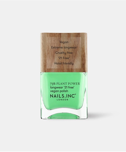 NAILS INC（ネイルズインク）の「PLANT POWER（マニキュア/ジェルネイル・レディース・Glowing Somewhere/Endress Recycle/Eco Ego/What On Earth ?/Wipe The Slate Green/Spiritual Gangster/Easy Being Green/Flex My Complex/Just Avoca-Do-It/Zen Out Of Zen/Earth Day Everyday/My Inner Peace/Serenity Savanna/Fresh Air Don't Care/Mani Meditation/Zero Waste Pro/Alter Eco/Soul Surfing/Refresh On Repeat/Free Time Is Me/Be Fearless Switch Off/Feeling Ok Hun ?/Glowing Eco/Are You Feeling Spiritual/Clean To The Core・FREE）」の6枚目の写真