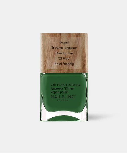 NAILS INC（ネイルズインク）の「PLANT POWER（マニキュア/ジェルネイル・レディース・Glowing Somewhere/Endress Recycle/Eco Ego/What On Earth ?/Wipe The Slate Green/Spiritual Gangster/Easy Being Green/Flex My Complex/Just Avoca-Do-It/Zen Out Of Zen/Earth Day Everyday/My Inner Peace/Serenity Savanna/Fresh Air Don't Care/Mani Meditation/Zero Waste Pro/Alter Eco/Soul Surfing/Refresh On Repeat/Free Time Is Me/Be Fearless Switch Off/Feeling Ok Hun ?/Glowing Eco/Are You Feeling Spiritual/Clean To The Core・FREE）」の9枚目の写真