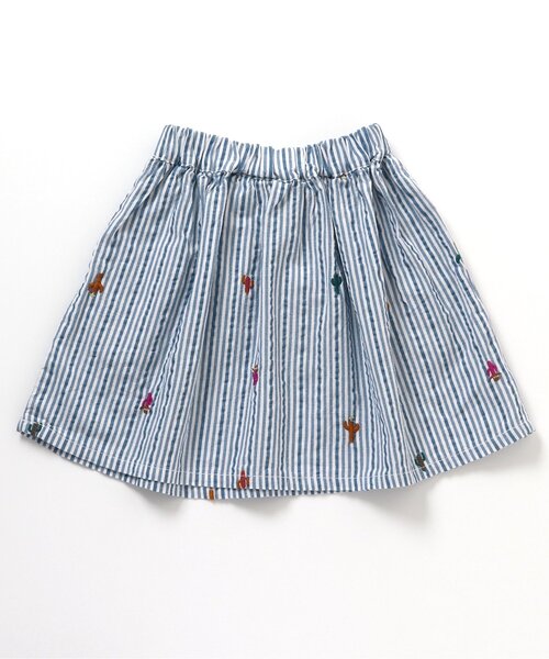 BREEZE(ブリーズ)の「サボテン刺繍スカート(スカート・キッズ・ブルー/イエロー・100/140/120)」の11枚目の写真