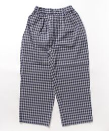 Samansa Mos2 | 綿麻チェックパンツ(その他パンツ)