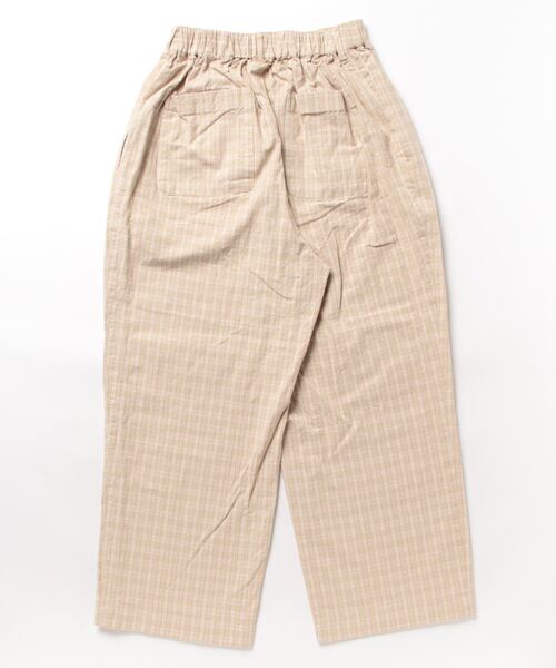 Samansa Mos2（サマンサ モスモス）の「綿麻チェックパンツ（その他パンツ・レディース・チャコール/ネイビー/ベージュ・ﾌﾘ-）」の19枚目の写真