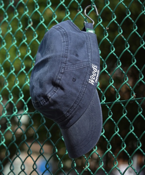 Woods（ウッズ）の「【WOODS/ウッズ】ウォッシュワークキャップ（キャップ・メンズ・ブラック/ネイビー/オレンジ・FREE）」の2枚目の写真