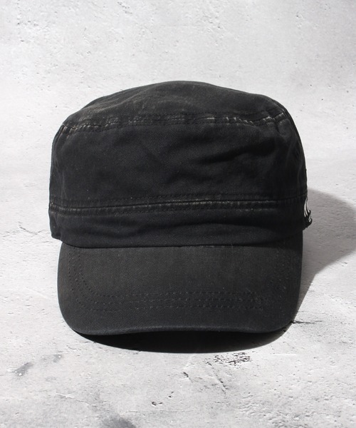 Woods（ウッズ）の「【WOODS/ウッズ】ウォッシュワークキャップ（キャップ・メンズ・ブラック/ネイビー/オレンジ・FREE）」の4枚目の写真