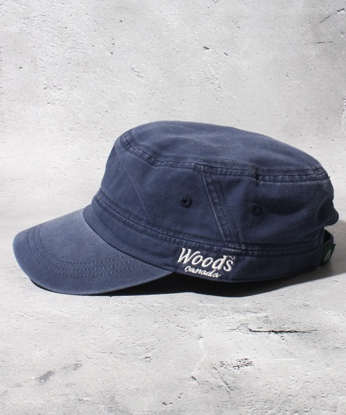 Woods（ウッズ）の「【WOODS/ウッズ】ウォッシュワークキャップ（キャップ・メンズ・ブラック/ネイビー/オレンジ・FREE）」の16枚目の写真