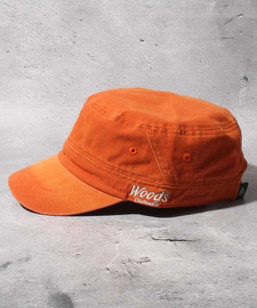 Woods（ウッズ）の「【WOODS/ウッズ】ウォッシュワークキャップ（キャップ・メンズ・ブラック/ネイビー/オレンジ・FREE）」の10枚目の写真