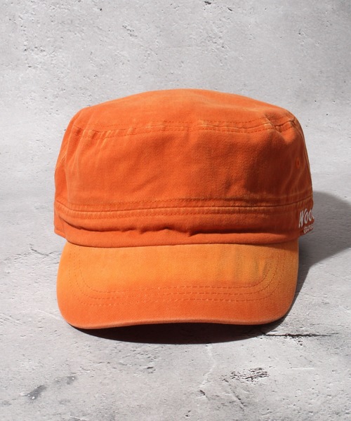 Woods（ウッズ）の「【WOODS/ウッズ】ウォッシュワークキャップ（キャップ・メンズ・ブラック/ネイビー/オレンジ・FREE）」の8枚目の写真