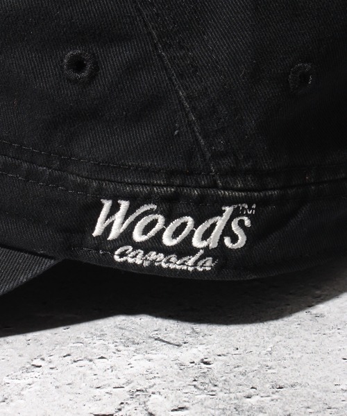 Woods（ウッズ）の「【WOODS/ウッズ】ウォッシュワークキャップ（キャップ・メンズ・ブラック/ネイビー/オレンジ・FREE）」の7枚目の写真