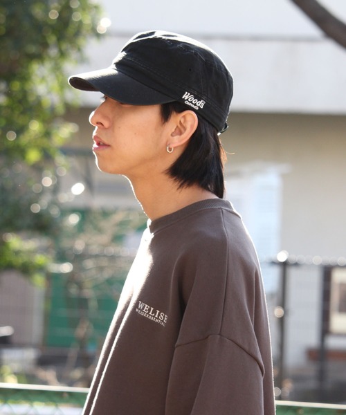 Woods（ウッズ）の「【WOODS/ウッズ】ウォッシュワークキャップ（キャップ・メンズ・ブラック/ネイビー/オレンジ・FREE）」の20枚目の写真