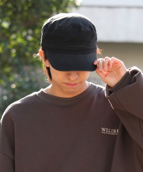 Woods（ウッズ）の「【WOODS/ウッズ】ウォッシュワークキャップ（キャップ・メンズ・ブラック/ネイビー/オレンジ・FREE）」の22枚目の写真