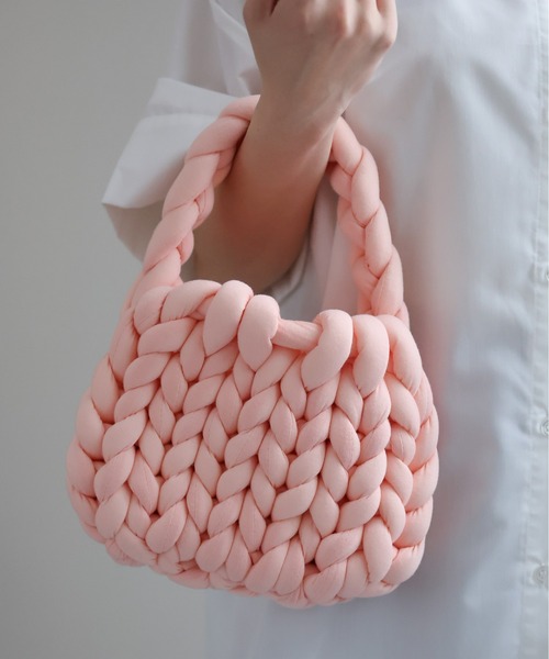 sakishimatokyo（サキシマトーキョー）の「マンドゥーバッグ（ボストンバッグ・レディース・グリーン/ライトブルー/ライトピンク/アイボリー/ブラック/ライトパープル/グレー・FREE）」の7枚目の写真