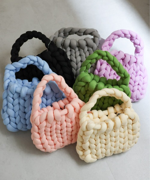 sakishimatokyo（サキシマトーキョー）の「マンドゥーバッグ（ボストンバッグ・レディース・グリーン/ライトブルー/ライトピンク/アイボリー/ブラック/ライトパープル/グレー・FREE）」の8枚目の写真