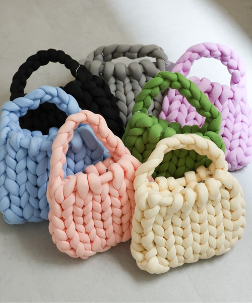 sakishimatokyo（サキシマトーキョー）の「マンドゥーバッグ（ボストンバッグ・レディース・グリーン/ライトブルー/ライトピンク/アイボリー/ブラック/ライトパープル/グレー・FREE）」の9枚目の写真