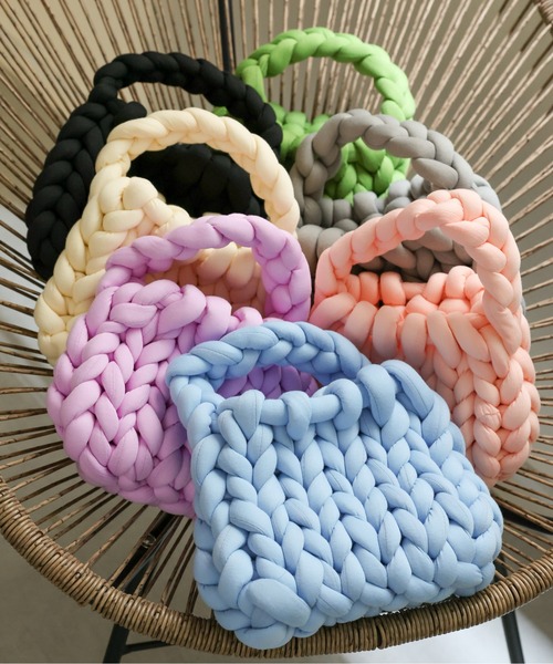 sakishimatokyo（サキシマトーキョー）の「マンドゥーバッグ（ボストンバッグ・レディース・グリーン/ライトブルー/ライトピンク/アイボリー/ブラック/ライトパープル/グレー・FREE）」の12枚目の写真