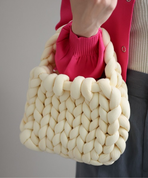 sakishimatokyo（サキシマトーキョー）の「マンドゥーバッグ（ボストンバッグ・レディース・グリーン/ライトブルー/ライトピンク/アイボリー/ブラック/ライトパープル/グレー・FREE）」の14枚目の写真