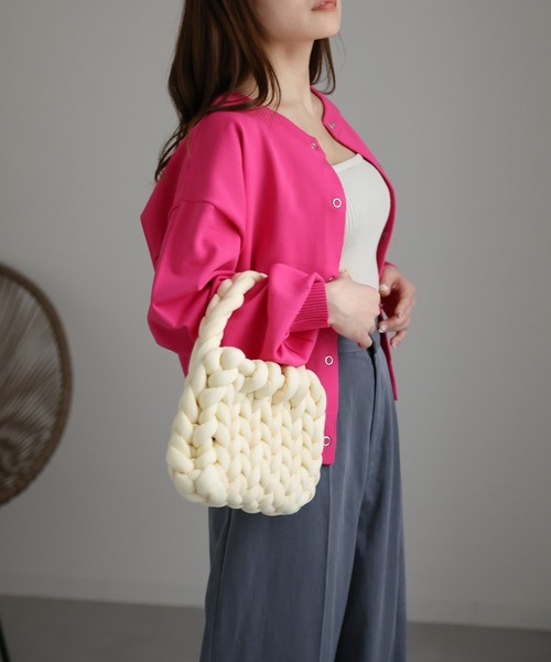 sakishimatokyo（サキシマトーキョー）の「マンドゥーバッグ（ボストンバッグ・レディース・グリーン/ライトブルー/ライトピンク/アイボリー/ブラック/ライトパープル/グレー・FREE）」の17枚目の写真