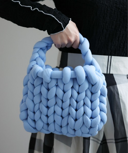 sakishimatokyo（サキシマトーキョー）の「マンドゥーバッグ（ボストンバッグ・レディース・グリーン/ライトブルー/ライトピンク/アイボリー/ブラック/ライトパープル/グレー・FREE）」の19枚目の写真