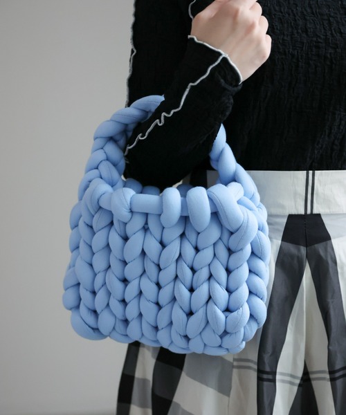 sakishimatokyo（サキシマトーキョー）の「マンドゥーバッグ（ボストンバッグ・レディース・グリーン/ライトブルー/ライトピンク/アイボリー/ブラック/ライトパープル/グレー・FREE）」の20枚目の写真