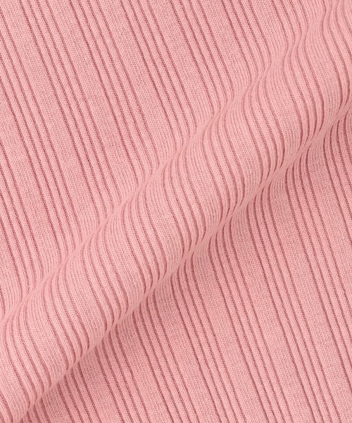 petit main LIEN（プティマインリアン）の「【リンク】肩スリットトップス（Tシャツ/カットソー・レディース・ピンク/オフホワイト/ライトグリーン/ブラック・FREE）」の14枚目の写真