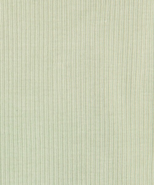 BASERANGE（ベースレンジ）の「BASE RANGE VEIN TEE コットンリブ ロングスリーブカットソー（Tシャツ/カットソー・レディース・パープル系その他/グリーン系その他・S）」の11枚目の写真