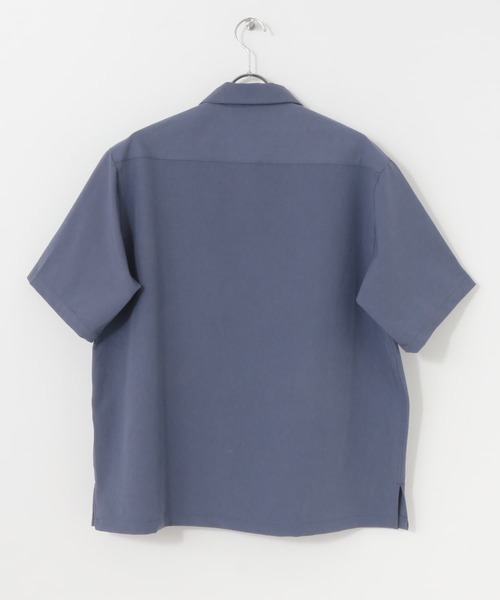 ITEMS URBANRESEARCH（アイテムズ アーバンリサーチ）の「TRストレッチ 半袖シャツ（シャツ/ブラウス・メンズ・ベージュ/ブラック/ブルー/グレー・LARGE/MEDIUM）」の6枚目の写真