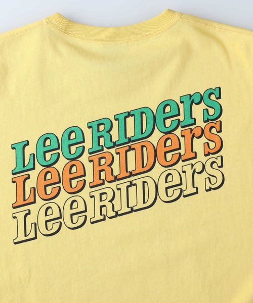 Lee（リー）の「【Lee】バック３連ロゴプリントＴ（Tシャツ/カットソー・メンズ・イエロー・XL/L/M）」の3枚目の写真