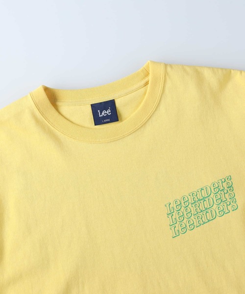 Lee（リー）の「【Lee】バック３連ロゴプリントＴ（Tシャツ/カットソー・メンズ・イエロー・XL/L/M）」の7枚目の写真