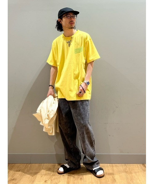 Lee（リー）の「【Lee】バック３連ロゴプリントＴ（Tシャツ/カットソー・メンズ・イエロー・XL/L/M）」の10枚目の写真
