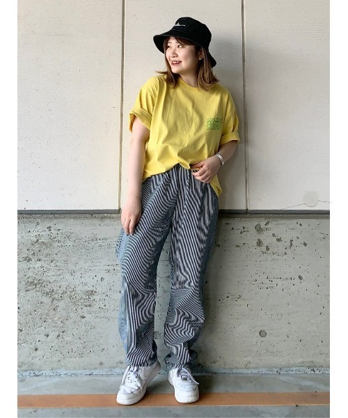 Lee（リー）の「【Lee】バック３連ロゴプリントＴ（Tシャツ/カットソー・メンズ・イエロー・XL/L/M）」の12枚目の写真