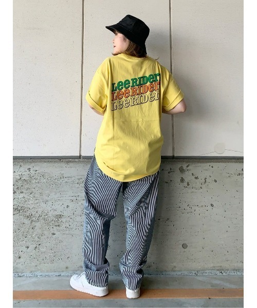 Lee（リー）の「【Lee】バック３連ロゴプリントＴ（Tシャツ/カットソー・メンズ・イエロー・XL/L/M）」の14枚目の写真