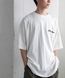 FORK&SPOON | 『ユニセックス』FORK&SPOON　チェーンステッチロゴTシャツ(Tシャツ/カットソー)