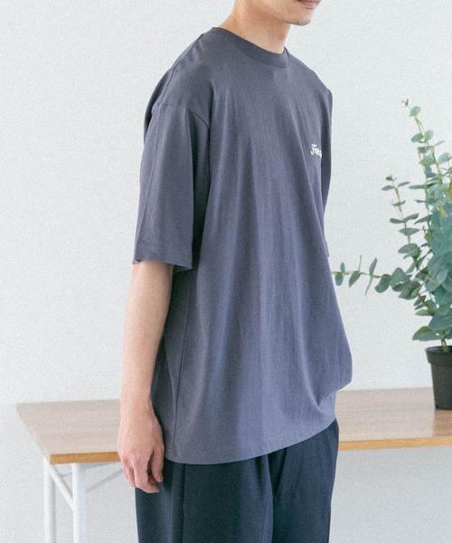 FORK&SPOON(フォークアンドスプーン)の「『ユニセックス』FORK&SPOON チェーンステッチロゴTシャツ(Tシャツ/カットソー・メンズ・チャコールグレー/ホワイト/ベージュ・4/5)」の17枚目の写真