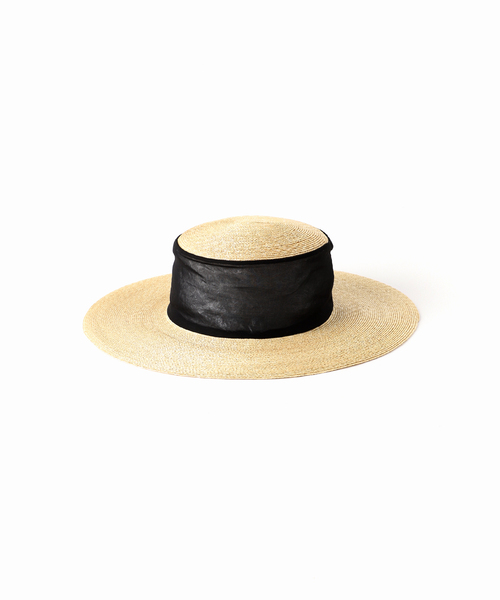Spick & Span(スピックアンドスパン)の「【tocit / トチエット】sheer hat(ハット・レディース・ブラウン/ブラック・FREE)」の14枚目の写真