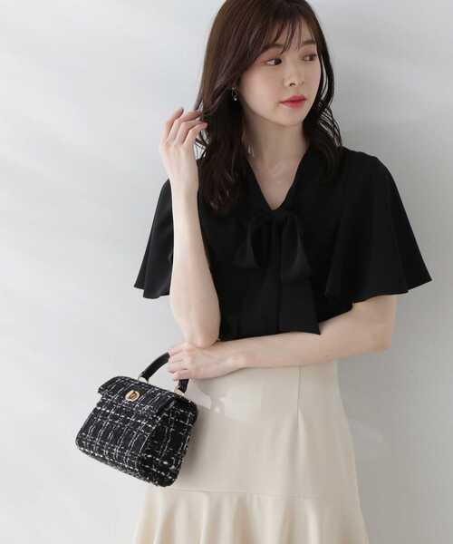 PROPORTION BODY DRESSING(プロポーションボディドレッシング)の「マルチWAYフレアースリーブブラウス / 1213110510(シャツ/ブラウス・レディース・グレー/ホワイト/ブラック・SMALL/MEDIUM)」の3枚目の写真