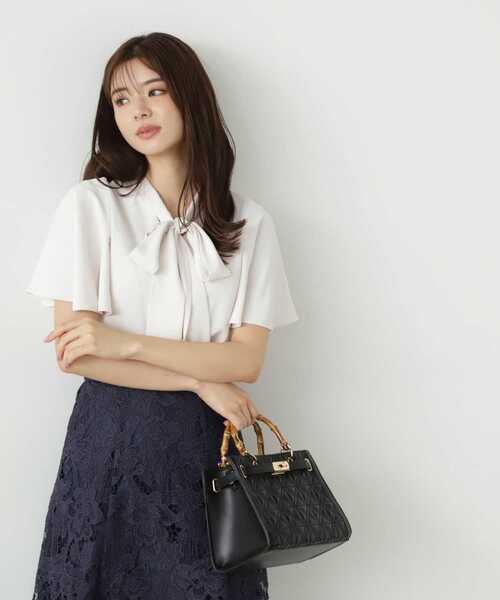 PROPORTION BODY DRESSING(プロポーションボディドレッシング)の「マルチWAYフレアースリーブブラウス / 1213110510(シャツ/ブラウス・レディース・グレー/ホワイト/ブラック・SMALL/MEDIUM)」の19枚目の写真