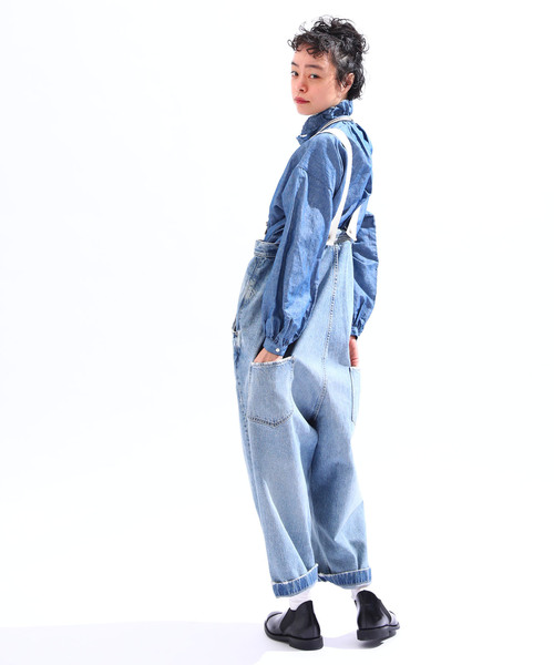 journal standard luxe ビッグ5pkキュロット　サロペット 楽天市場】インディゴビッグ5PKキュロット journal standard