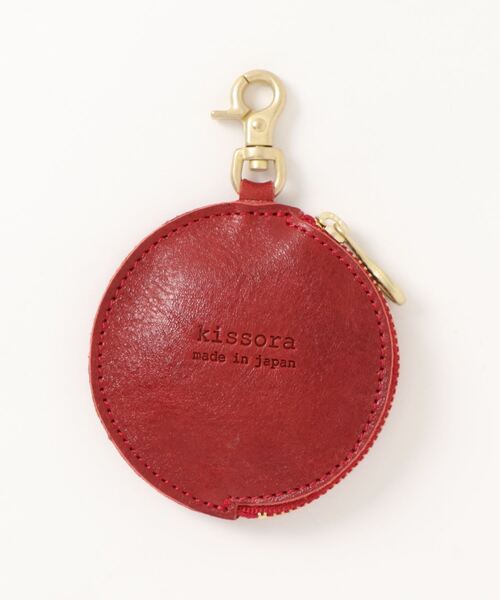 kissora（キソラ）の「【kissora/キソラ】 日本製 本革 小物入れ ブリリオ サークルコインケース（コインケース・レディース・ブラウン/ブラック/オリーブ/オレンジ/ネイビー/レッド・FREE）」の12枚目の写真