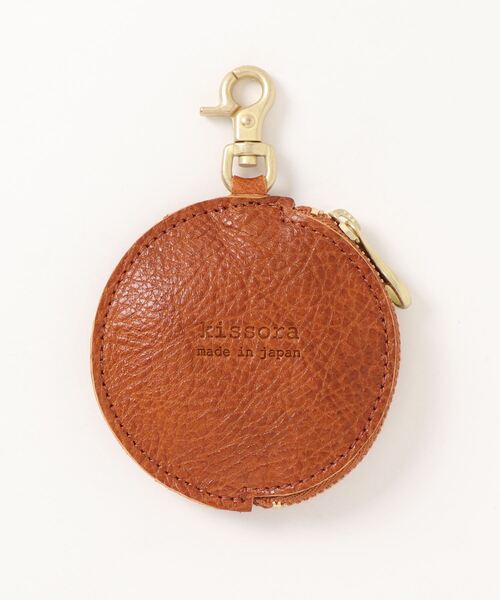 kissora（キソラ）の「【kissora/キソラ】 日本製 本革 小物入れ ブリリオ サークルコインケース（コインケース・レディース・ブラウン/ブラック/オリーブ/オレンジ/ネイビー/レッド・FREE）」の15枚目の写真