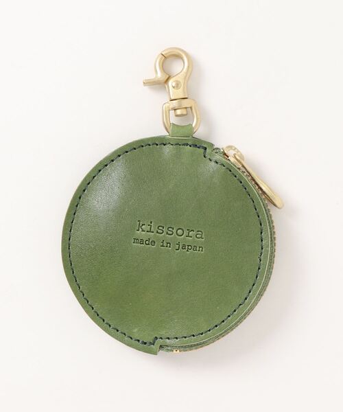 kissora（キソラ）の「【kissora/キソラ】 日本製 本革 小物入れ ブリリオ サークルコインケース（コインケース・レディース・ブラウン/ブラック/オリーブ/オレンジ/ネイビー/レッド・FREE）」の14枚目の写真