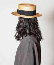 帽子 CA4LA OLD NEW WIDE black OLD NEW 4(M NATURAL x BLACK): ハット｜帽子通販｜CA4LA